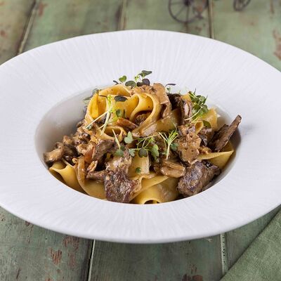 Паккери с белыми грибами и говядиной в Пиццерия Pizzamento по цене 1250 ₽