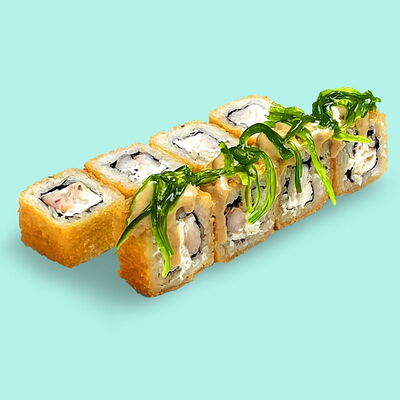 Ролл Нежная креветка темпура в Khaki Sushi по цене 460 ₽