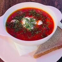 Борщ в Craft Lab Cafe