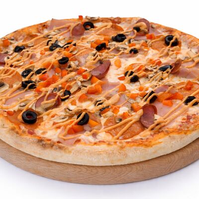 Пицца Мясная пикантная в ЧиллМил по цене 1070 ₽