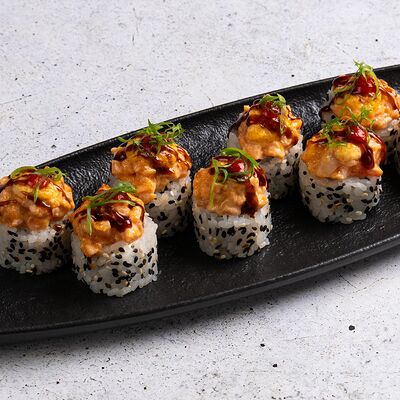 Ролл с тигровой креветкой и соусом том ям в Склад 22 по цене 770