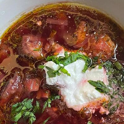 Борщ Говяжий в Chill по цене 300 ₽