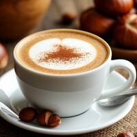Капучино каштановый взрыв в Side Coffee