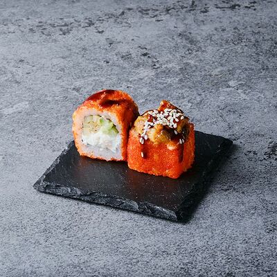 Ролл запеченный с угрем в THE BOX по цене 439