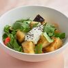 Хрустящие баклажаны с кремовым сыром и томатами в Пшеница по цене 500