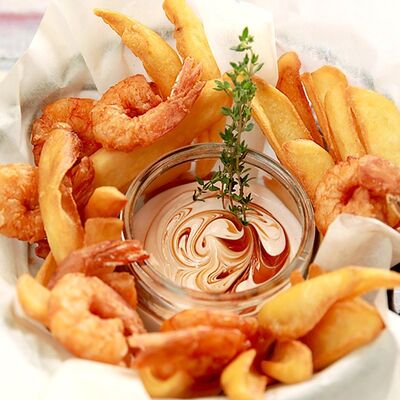 Гамберо Фрито Амальфито в Mama Roma по цене 434 ₽