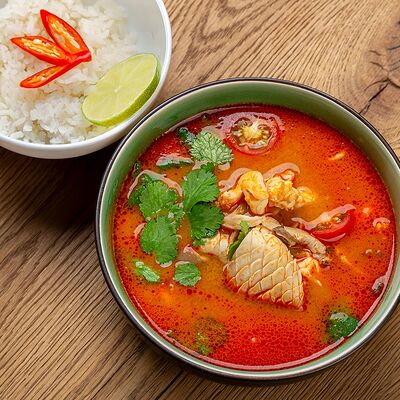 Суп Том ям в Sia bar по цене 910 ₽