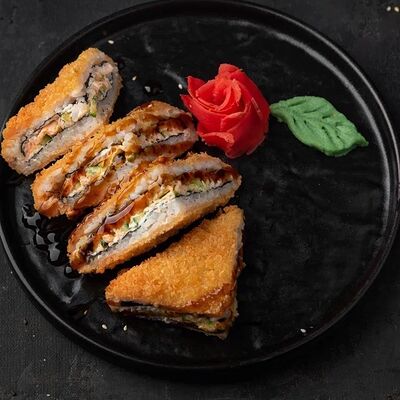 Лососевый сэндвич ролл в Вокруг суши по цене 499