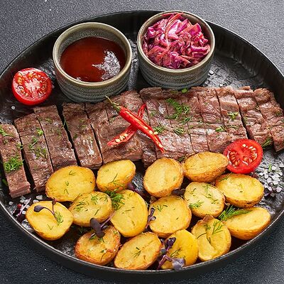 Стейк мачете в Lafa Lounge по цене 1350 ₽