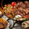 Логотип кафе Кусок мяса