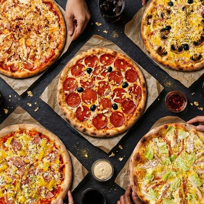 Комбо из 5 пицц в Sushigopizza по цене 2999 ₽