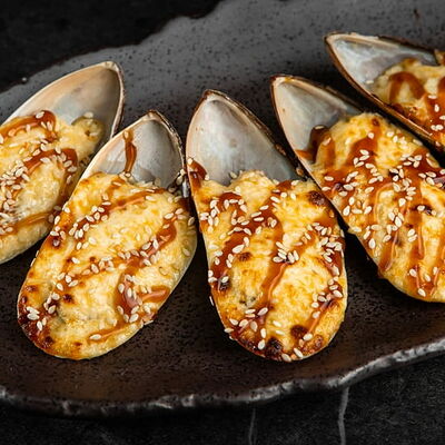 Мидии в сырном соусе в Good Food по цене 686 ₽