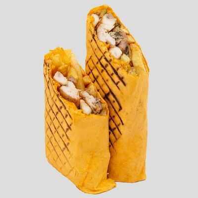 Острая с картошкой фри 365гр в О! Шаурма по цене 399 ₽