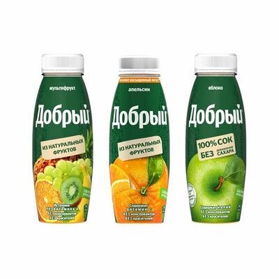 Сок Добрый в ассортименте 0,3 л в Блин & Coffee по цене 114 ₽