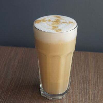 Латте Сыр-груша в Локация кофе по цене 370 ₽