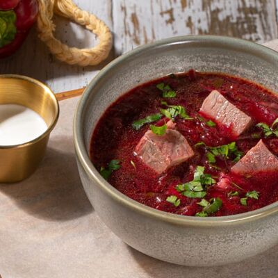 Борщ в Патари по цене 450 ₽