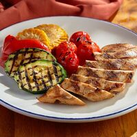 Куриная грудка на гриле в BBQ Beer Restaurant
