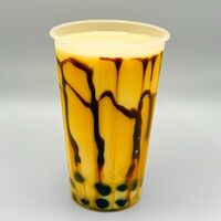 Хвойный мандарин в КРАШ Bubble Tea
