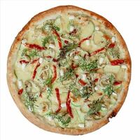 С кальмаром и креветкой Мини пицца 420гр в Kitchen lab