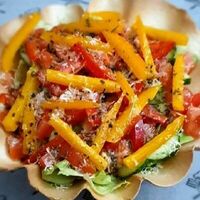 Салат овощной в American BBQ