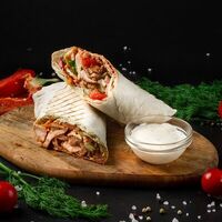 Шаурма Цезарь с курицей в Добрая столовая