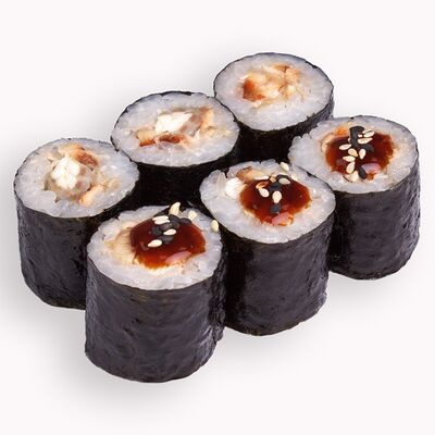 Маки с угрем в Pizza BonTon по цене 375 ₽