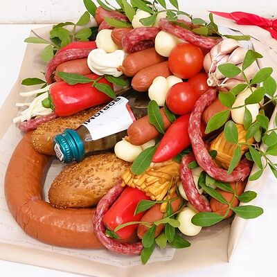 Мужской букет №2в Buketonline - Съедобные букеты и клубника в шоколаде по цене 5390 ₽