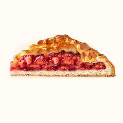 Пирог с яблоком и брусникой в Пироговый Дворик по цене 141 ₽