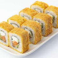 Блин-Лосось ролл в YumiGo Sushi