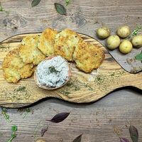 Драники классические с грибным жульеном в Potato project
