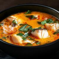 Том ям с рыбой и морепродуктами в Лакс+