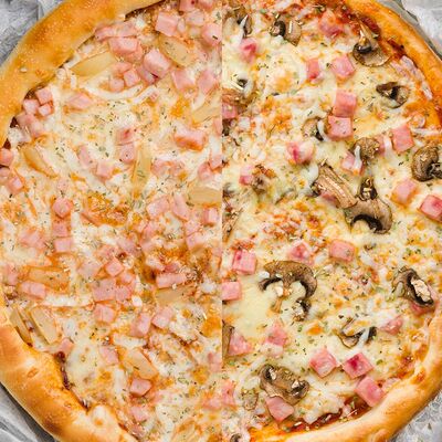 Пицца Гавайская-Ветчина-грибы в Рыба закусывала по цене 729 ₽