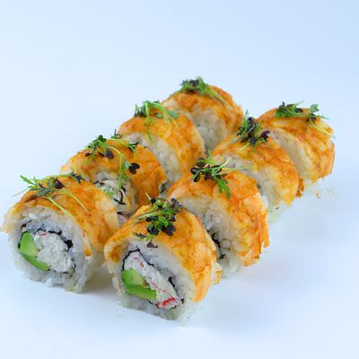 Ролл с креветкой в соусе том ям в Мушу по цене 565