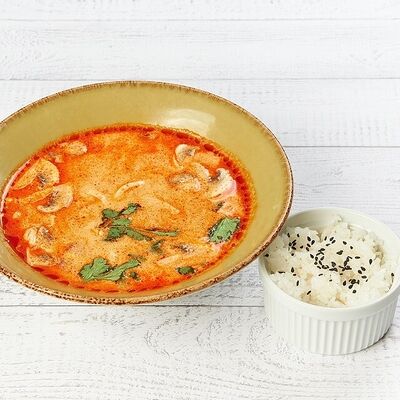 Том ям c креветками на кокосовом молоке в АндерСон по цене 820 ₽