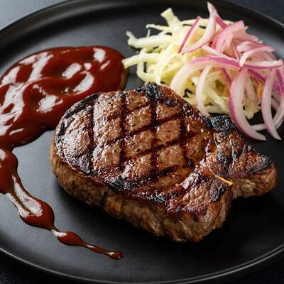 Стейк гриль из свинины в Бизон по цене 795 ₽