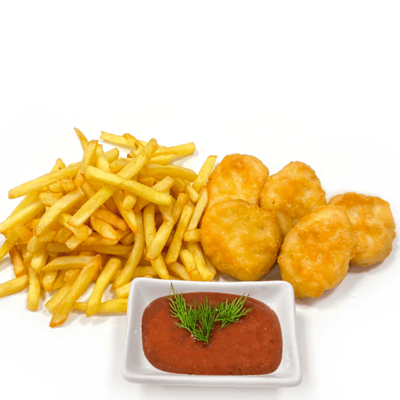 Комбо: Фри и Наггетсы в Кинг роллс по цене 446 ₽