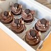 Капкейки Шоколадные с шоколадным кремом и шоколадной начинкой в Vanilka по цене 2174