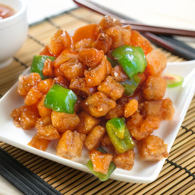 Минтай в кисло-сладком соусе в Wai Mai по цене 520 ₽