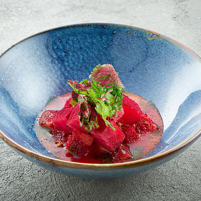 Тунец с томатами и лаймовой заправкой в Склад 22 по цене 650