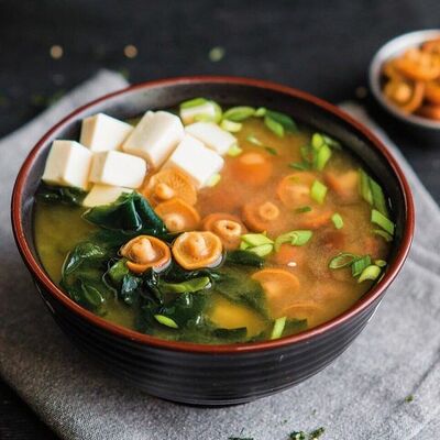 Мисо суп с лососем в Маймун по цене 440