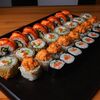 Гриль сет и пицца Маргарита в Sushi n Roll по цене 9690