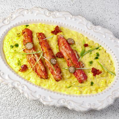 Ризотто с крабомв Рестобар Публика по цене 1850 ₽