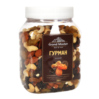 Смесь орехов и сухофруктов Гурман Grand Master в Азбука Вкуса Экспресс Меню по цене 1087 ₽