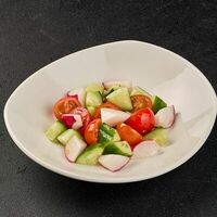 Овощной салатик с масломв Игристые