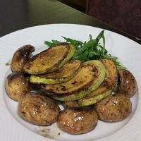 Кабачки с шампиньонами гриль в Россвик