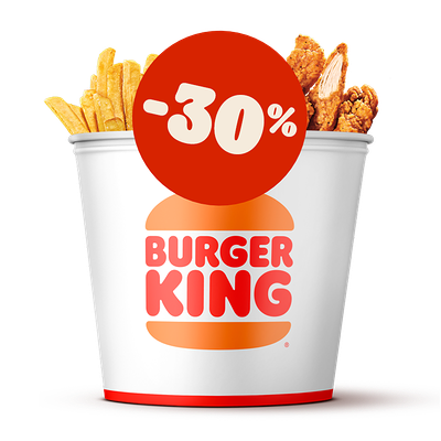 Кинг Букет Стрипсы Микс в Burger King по цене 22 р.