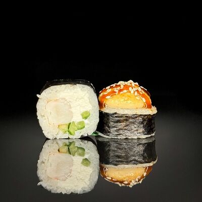 Запечённый с креветкой в Кинг Ролл по цене 529 ₽