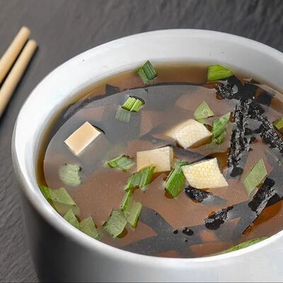 Мисо суп с лососемв Nekо по цене 600 ₽