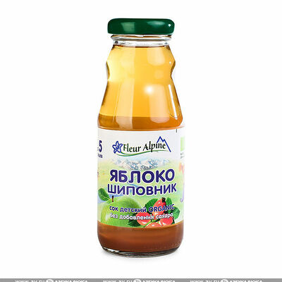Сок Fleur Alpine яблоко, шиповник с 5 месяцев Нидерланды в Азбука Вкуса Экспресс Меню по цене 152 ₽