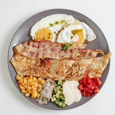 Комбо-завтрак с беконом в Гуленьки & Блинотека по цене 799 ₽